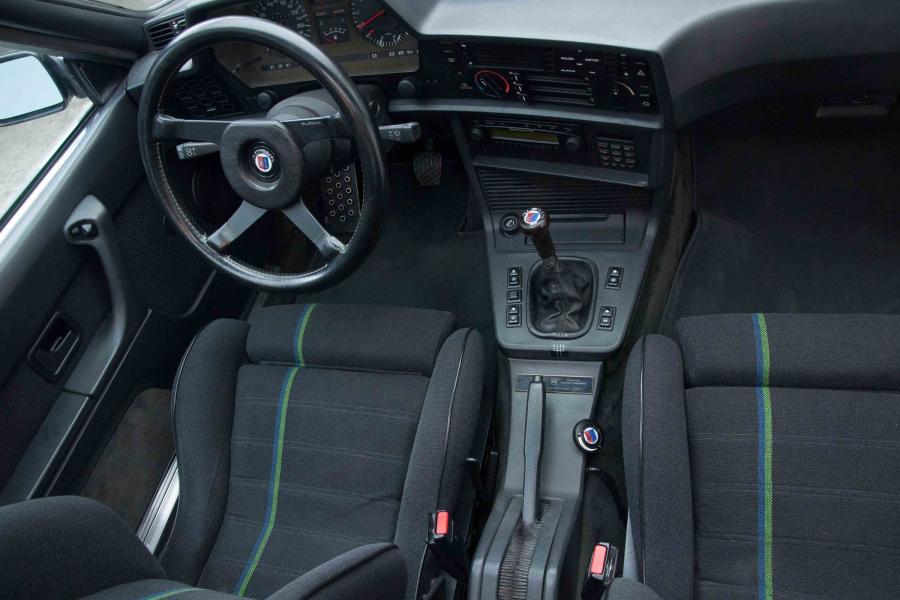 Интерьер Alpina B7 Turbo Coupe/1 (E24) 1984 года  (фото 4 из 16)